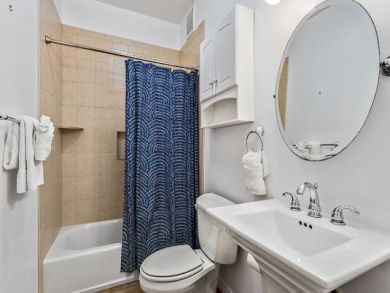 Bathroom with Shower Over Tub